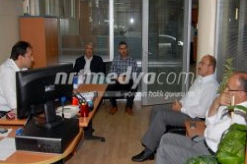 Sarı, Ziraat Bankası Şube Müdürü'nü Ziyaret Etti
