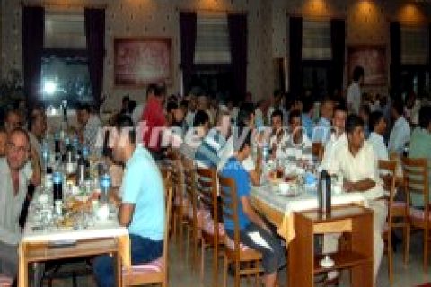 Şoförler Odası'ndan İftar Yemeği