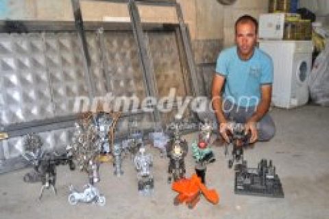 Köyde Oyuncak Robot Atölyesi