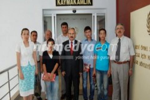Kaymakamlıkta Ödül Töreni
