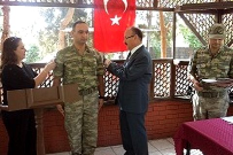 İlçe Jandarma K.lığında Bir Üst Rütbeye Terfi Töreni Yapıldı.