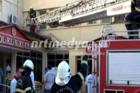 Nizip devlet hastanesi'nde tatbikat