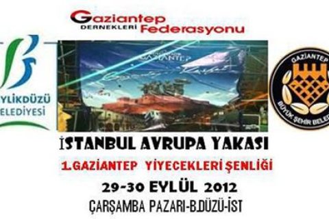 Istanbul avrupa yakası 1. Gaziantep yemek şenlikleri