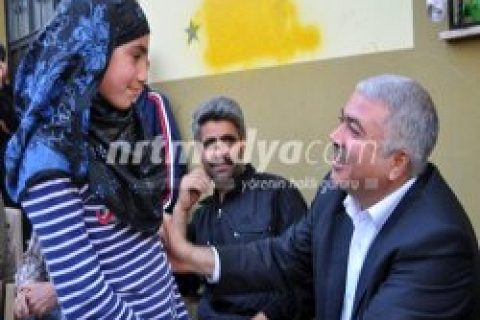 Nizip'teki Suriyelilerin Erdoğan ve Akdoğan sevgisi