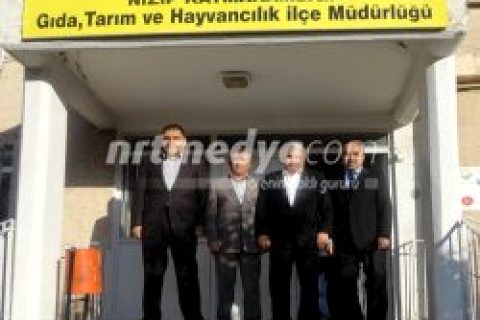 Başkan Akdoğan'dan Yorgancıya Ziyaret