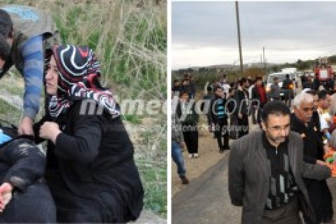 Gaziantep'in Nizip İlçesinde, Yolcu Minibüsüyle Otomobilin ...