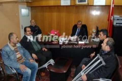 Engelliler spor kulübü'nden yakar' a ziyaret