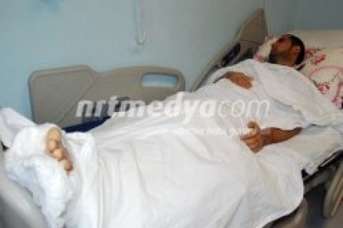 Suriyeli yaralı dr. Nizip'e getirildi