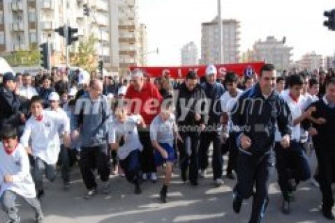 Nizip'te "Kurtuluş Koşusu"