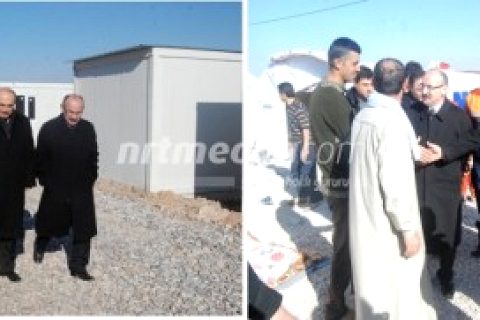 Milletvekili Sarı, Çadır Ve Konteynır Kentte İncelemelerde Bulundu