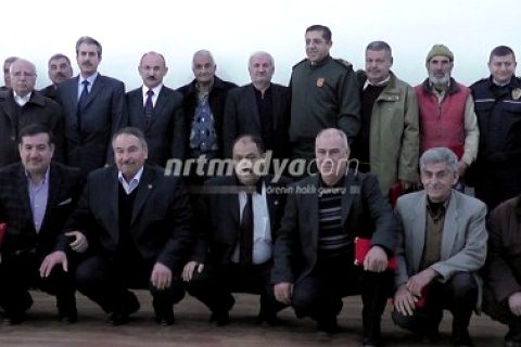 Madeni sanatkârlar odası'nda tören