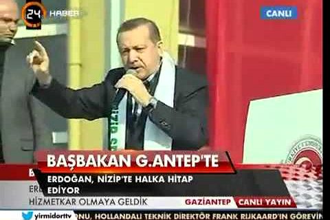 Video: Başbakan Erdoğan. Nizip'te Halk'a Hitap Etti