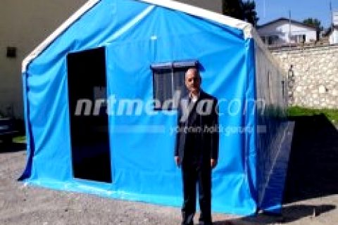 Ziraat Odası'ndan Taziye Çadırı Hizmeti