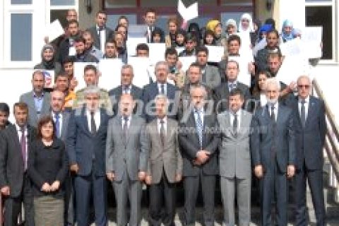 Türkçe öğrenen suriyelilere sertifika