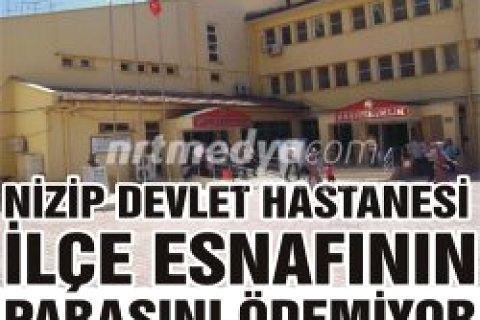 Video:   NİZİP DEVLET HASTANESİ İLÇE ESNAFININ PARASINI ÖDEMİYOR