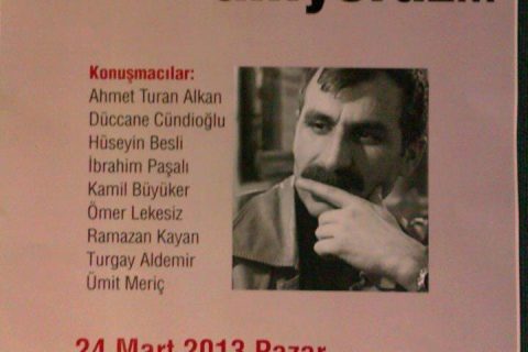 Davut Özgülü anma programı 24/03/2013