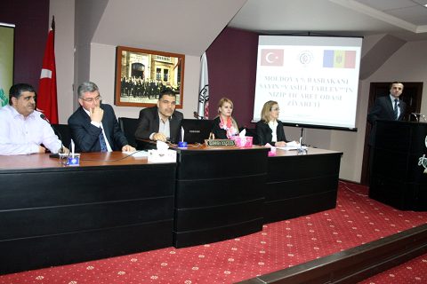 Moldova’nın 9’uncu Başbakanı Vâsile Tarlev Nizip Ticaret Odası’nı Ziyaret Etti.