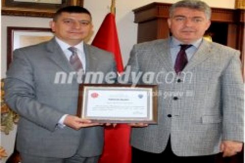 Emniyet müdürü kantar'dan özyurt' a ziyaret
