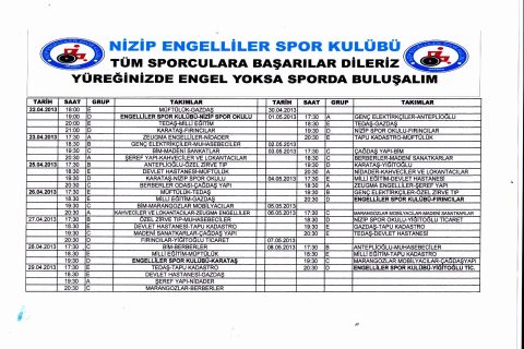 4.zeugma kurumlar arası futbol turnuvası başlıyor