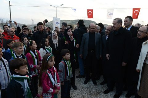 İlçemizde Suriye'li sayısı 40.000 civarında