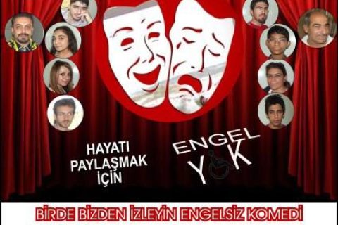 Engelsiz komediye davetlisiniz
