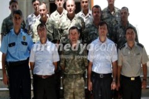 İlçe Jandarma Komutanlığında Rütbe Terfi Töreni