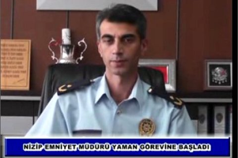 Nizip emniyet müdürü yaman görevine başladı