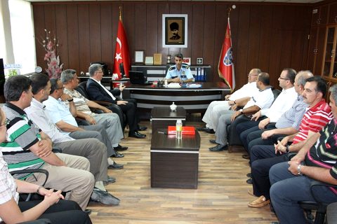 Nizip Ticaret Odası’ndan Emniyet Müdürü Mustafa Yaman’a Ziyaret