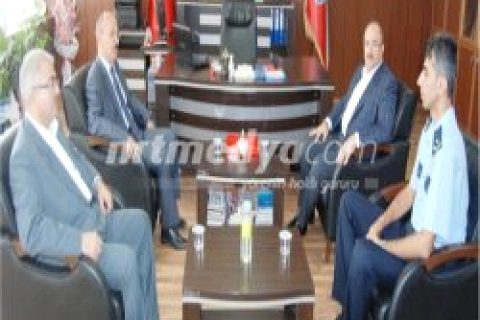 EMNİYET MÜDÜRÜ YAMAN'a ZİYARET