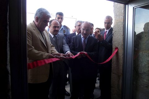 Dünden Bugüne Eğitim Araç ve Gereçleri sergi açılışı yapıldı.