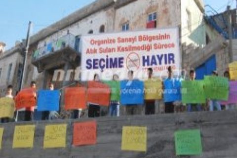 Bu köylüler seçime gitmeyecek