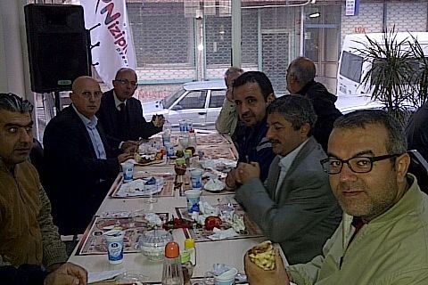 Güngören nizipliler derneginde kahvaltı