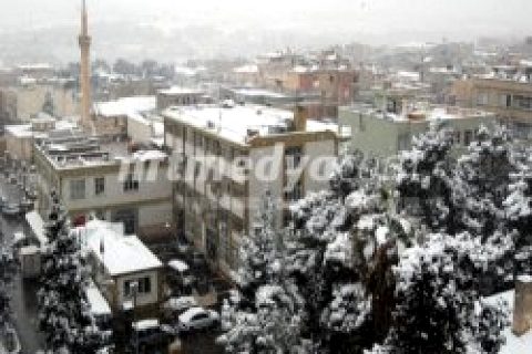 Nizip'te Kar Yağışı
