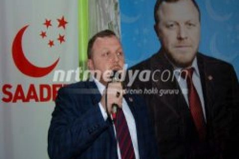 Saadet Partisi Aday Tanıtım Toplantısı Yapıldı
