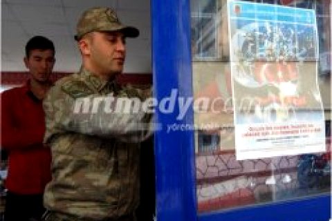 Jandarma Afişlerle vatandaşı yönledirdi