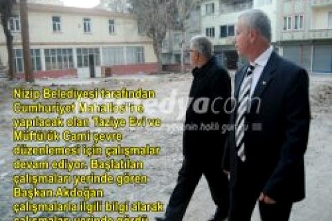 Nizip'te Camilerde Restorasyonlar Tamamlandı