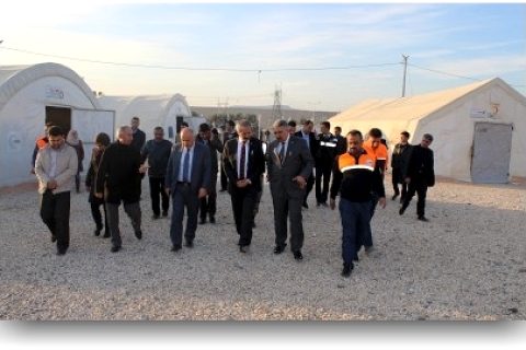 Çadırkent ve Konteyner Kent Ziyaretleri