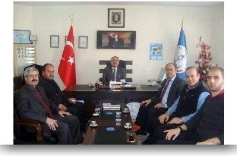 Hayırseverimizden İlçe Milli Eğitim Müdürlüğüne Ziyaret