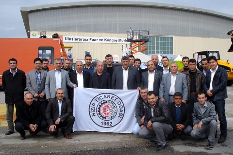 Nizip Ticaret Odası Adana İnşaat Fuarında.