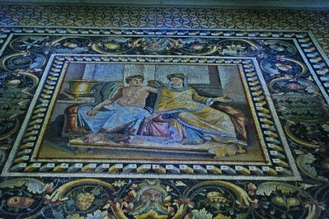 Zeugma’nın mozaikleri ABD’de zemin süsü