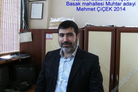 İstanbul'un En Önemli Mahallesine Nizipli Muhtar Adayı:Mehmet ÇİÇEK