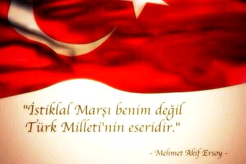 Photo - İstiklal Marşımızın kabulünün 93.yıldönümünde İstiklal Şairimiz merhum M.Akif