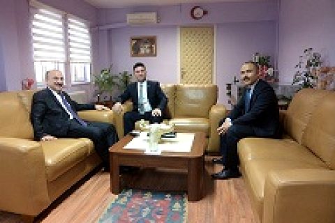 Gümrük ve Ticaret Bakanlığı Müfettişlerinden Kaymakam Yaşar KARADENİZ’e Ziyaret