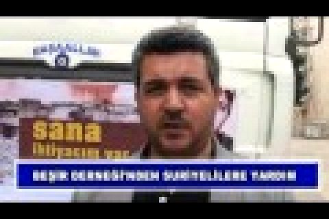 Video: BEŞİR DERNEĞİ'NDEN SURİYELİLERE YARDIM