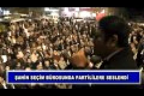 Video: ŞAHİN SEÇİM BÜROSUNDA PARTİLİLERE SESLENDİ