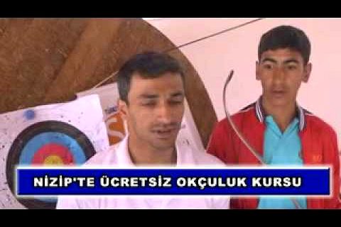 Nizip'te ücretsiz okçuluk kursu