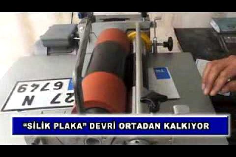 "silik plaka" devri ortadan kalkıyor