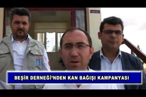 Beşir derneği'nden kan bağışı kampanyası