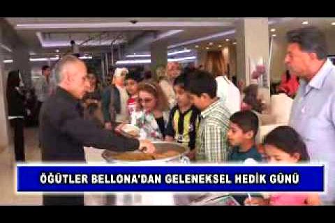 öğütler bellona'dan geleneksel hedik günü