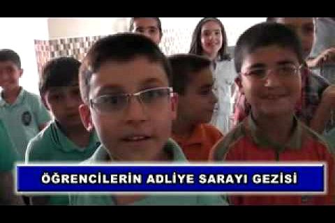 öğrencilerin adliye sarayı gezisi